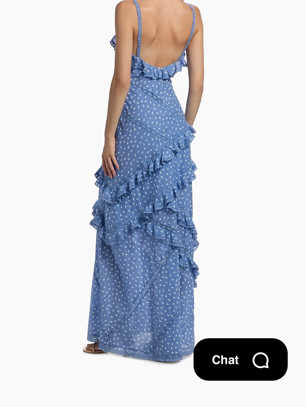 LoveShackFancy x Visit Savannah Nocelle Ruffled Maxi Dress - Picture 5 of 8